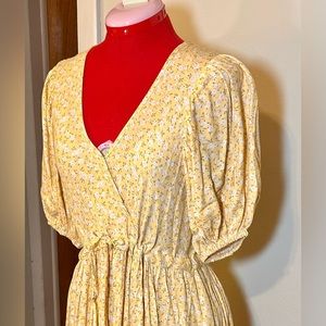 New with Tags Christy Dawn Dahlia Dress, Butterscotch Floral, Size XS